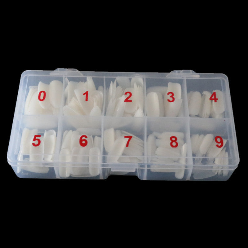 Nail Art 500 Piece Box Armor Pieces Transparent Fully Pasted Half Pasted Pieces Fake Nail Pieces Transparent French Natural Nail Art 500 Piece Box Armor Pieces Transparent Fully Pasted Half Pasted Pieces Fake Nail Pieces Transparent French Natural